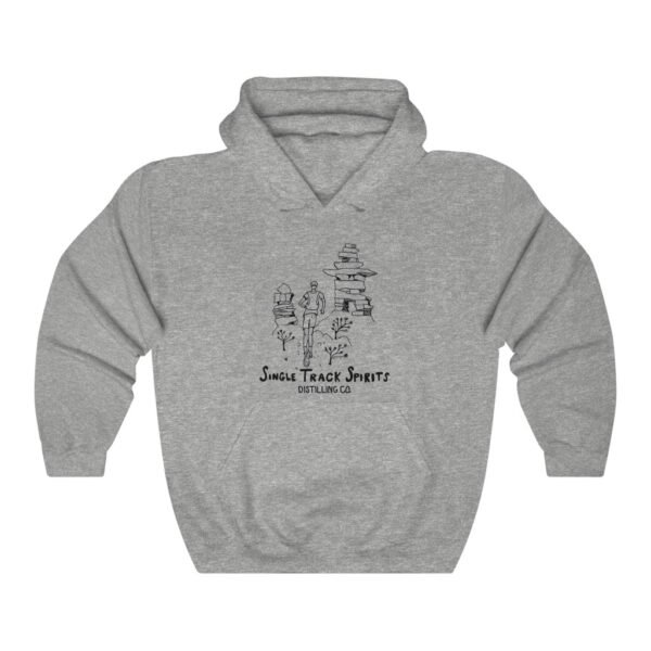 Single Track Spirits Men’s Pull Over Hoodie