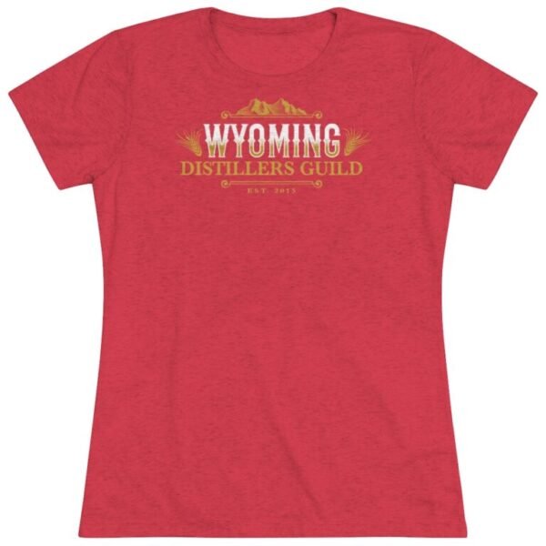 Wyoming Distillers Guild Women’s Triblend Tee